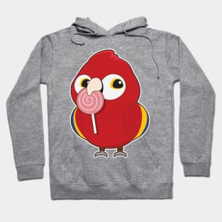 Parrot with Lollipop Hoodie